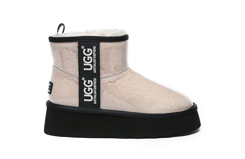 Coated Classic Platform Boots