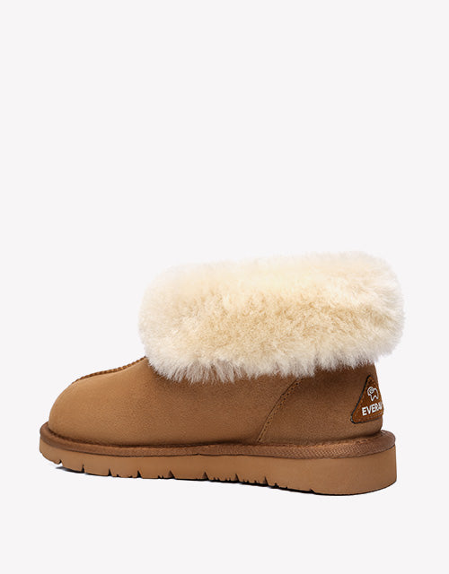 Mallow Slipper - Chestnut
