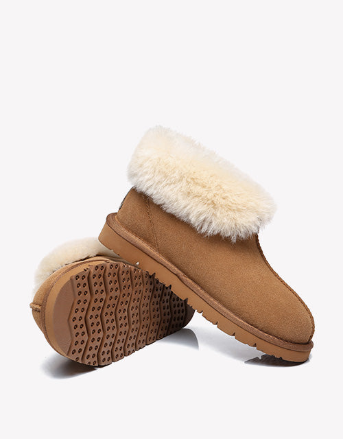 Mallow Slipper - Chestnut