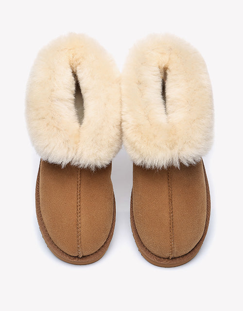 Mallow Slipper - Chestnut