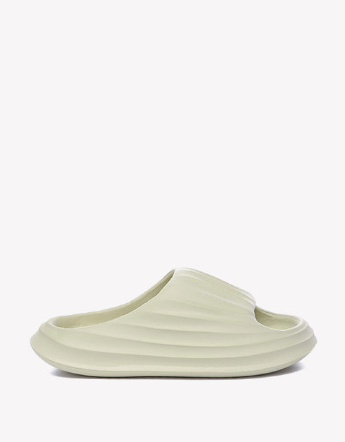 Women Cloud Slippers Plus - White