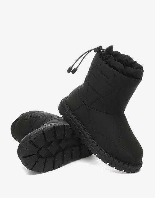 Sonita Kids Waterproof Drawstring Boots