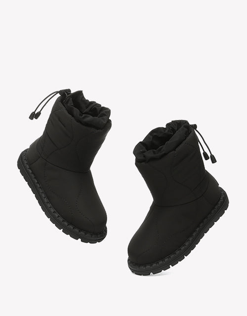 Sonita Kids Waterproof Drawstring Boots