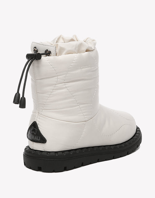 Sonita Kids Waterproof Drawstring Boots