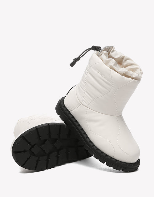 Sonita Kids Waterproof Drawstring Boots