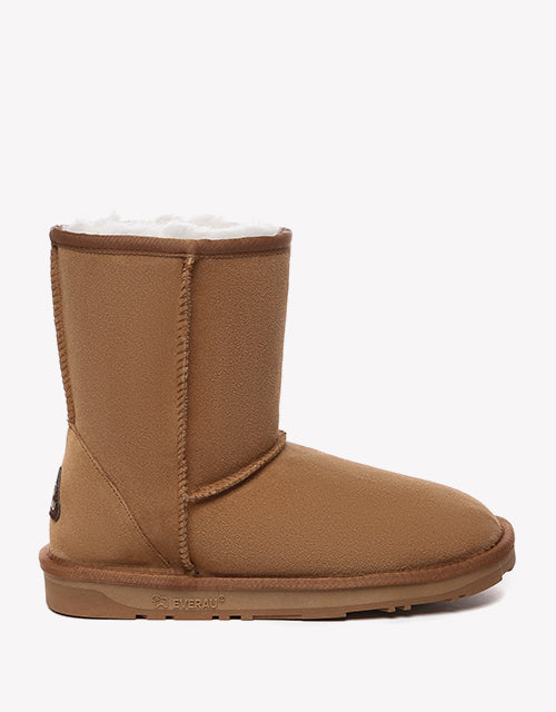 Short Classic Suede Boots