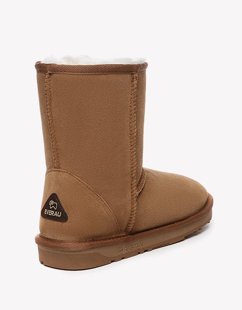 Short Classic Suede Boots