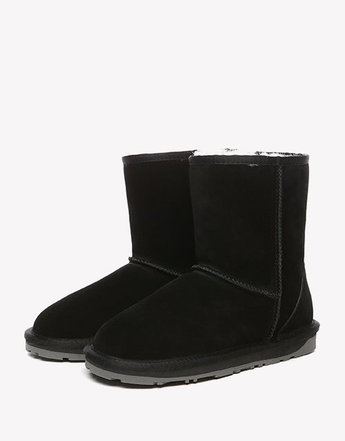 Short Classic Suede Boots