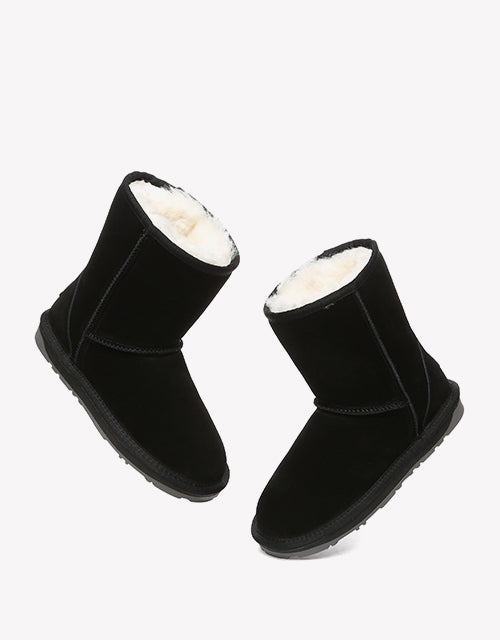 Short Classic Suede Boots