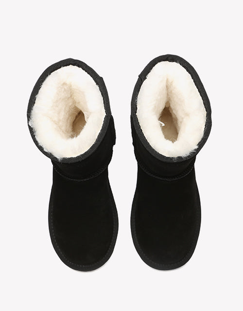 Short Classic Suede Boots
