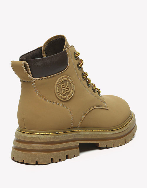 Aubrey Boots in Chestnut