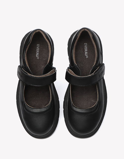 Chris Senior School Shoes - Black