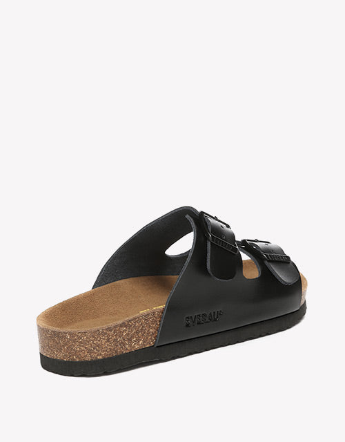 Mick Sandal Slides - Black