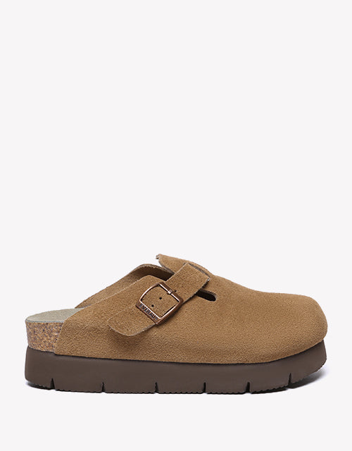 Brooklyn Platform Sandals in Brown