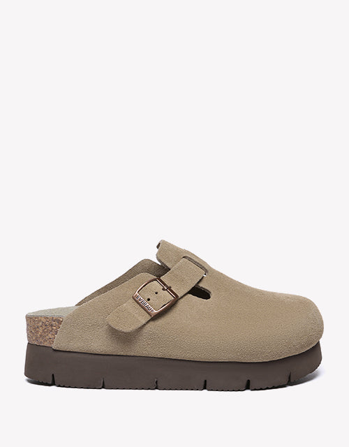 Brooklyn Platform Sandals in Brown