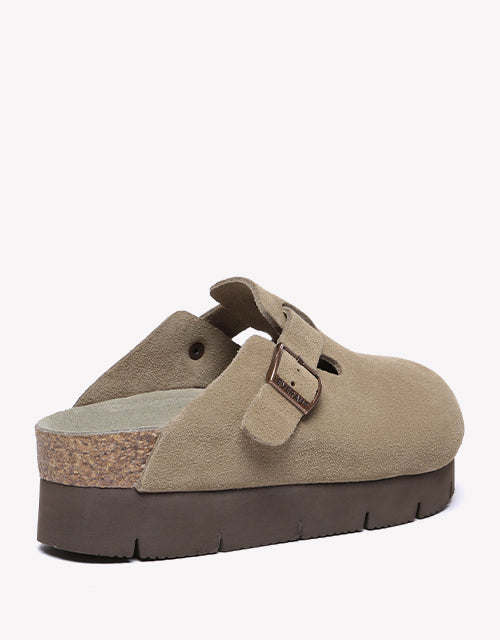 Brooklyn Platform Sandals in Brown