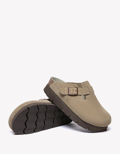 Brooklyn Platform Sandals in Brown