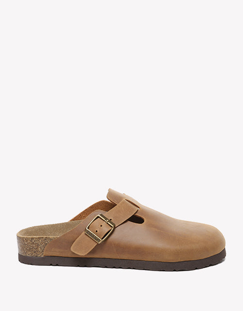 Brooklyn Slides - Chestnut