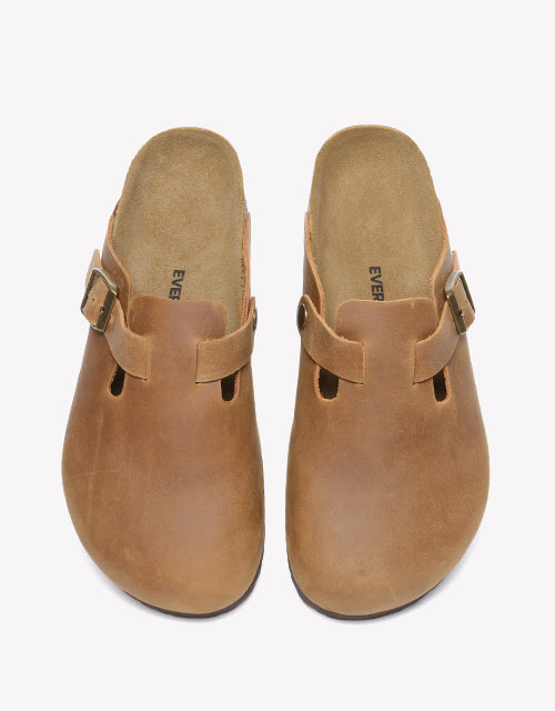 Brooklyn Slides - Chestnut