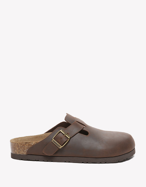 Brooklyn Slides - Chestnut