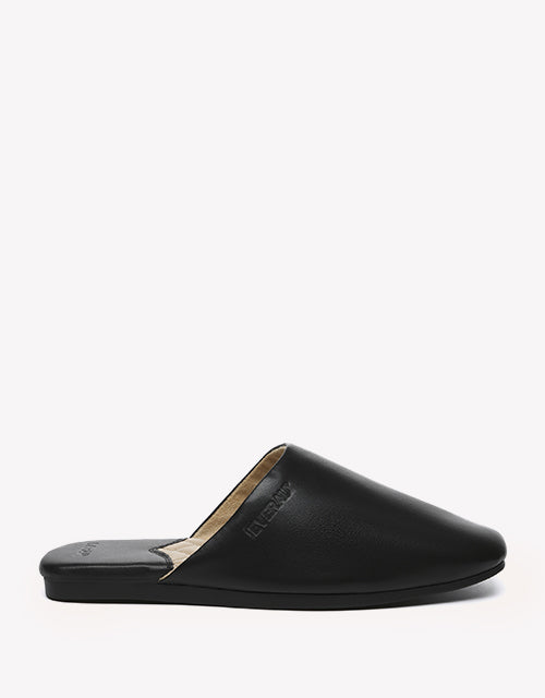 Wafaa Leather Slides