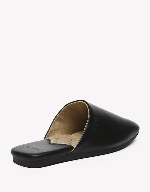 Wafaa Leather Slides