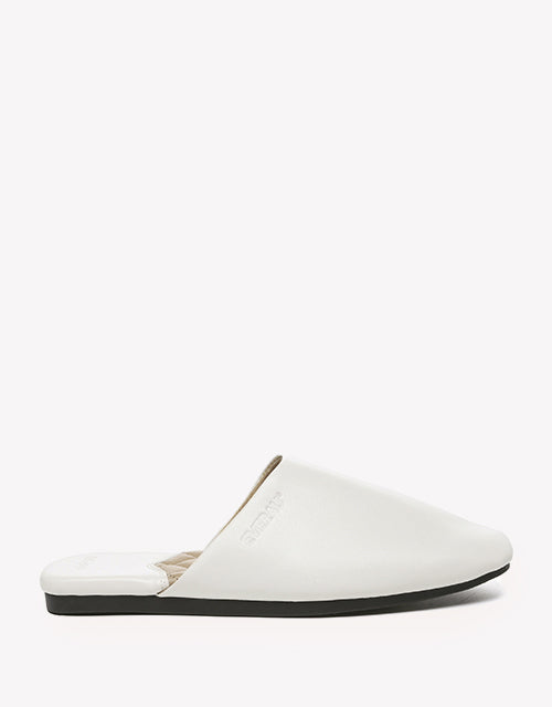Wafaa Leather Slides