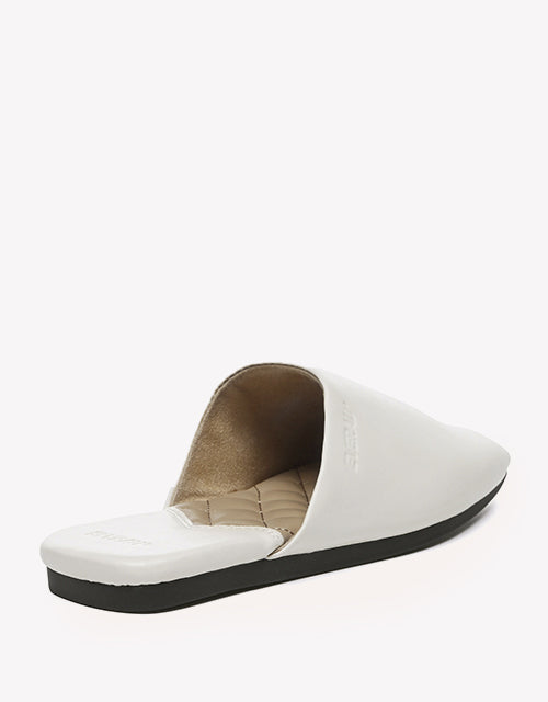 Wafaa Leather Slides