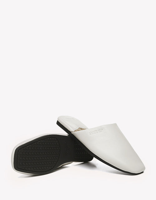 Wafaa Leather Slides