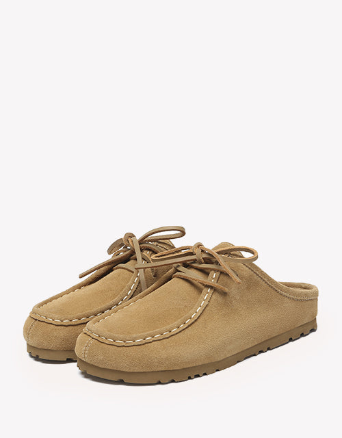 EVERAU Suede Mule Slippers