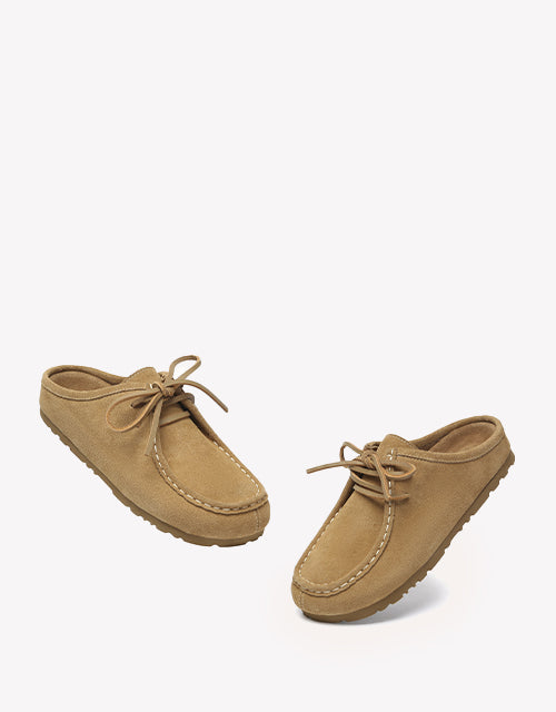 EVERAU Suede Mule Slippers