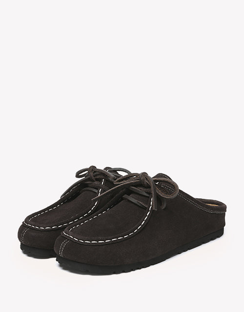 EVERAU Suede Mule Slippers