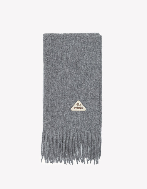 Eva Plain Scarf in Camel