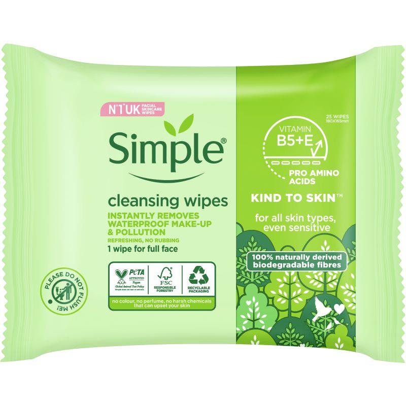 Biodegradable Cleansing Wipes 25 Pack