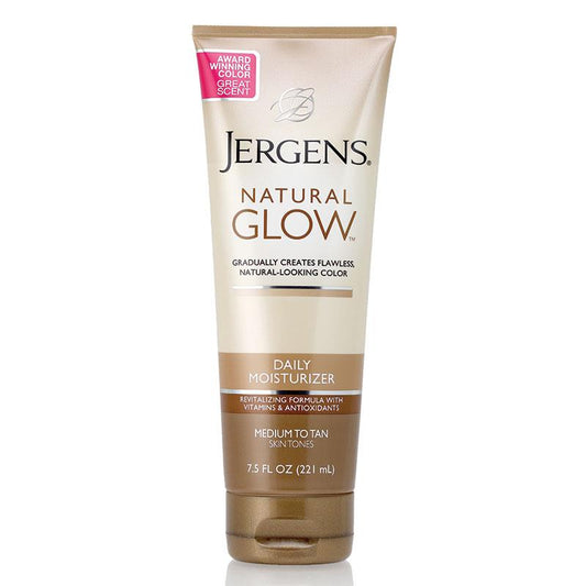 Jergens ナチュラルグロウ デイリーモイスチャライザー ミディアム～タン 221ml
