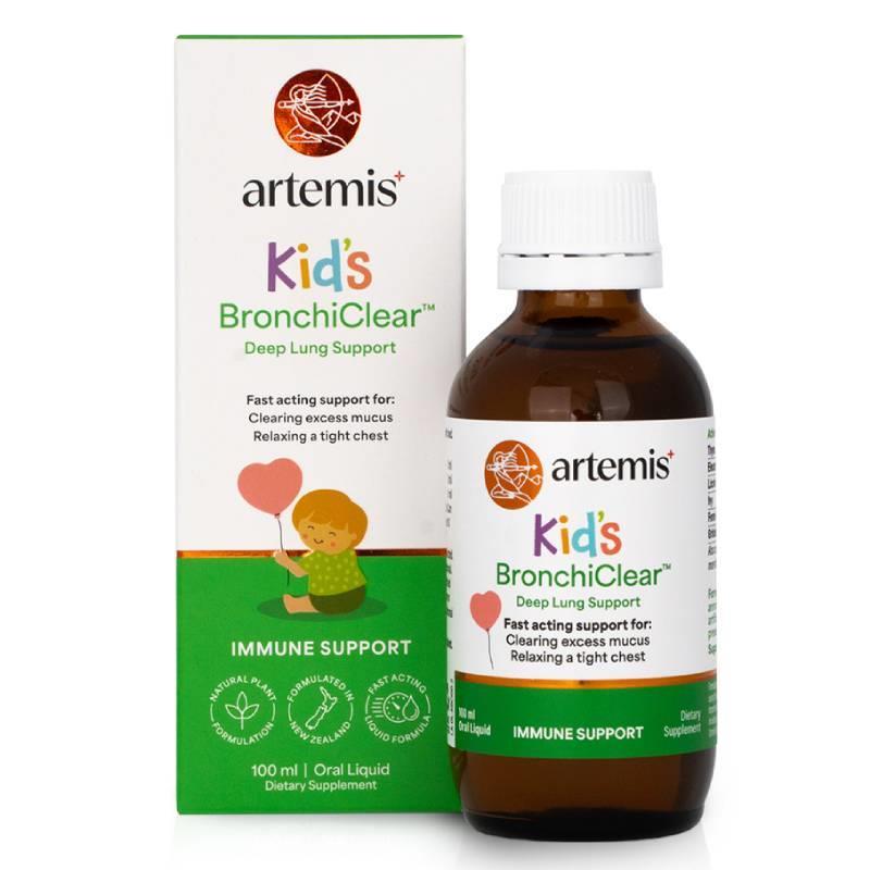 Artemis Kid's BronchiClear 100ml - Support Clear Airways for Little Ones