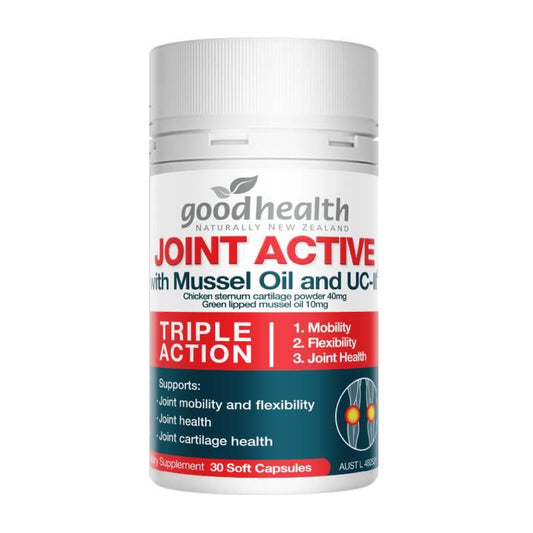 Joint Active with Mussel Oil & UC-II (30 Capsules)