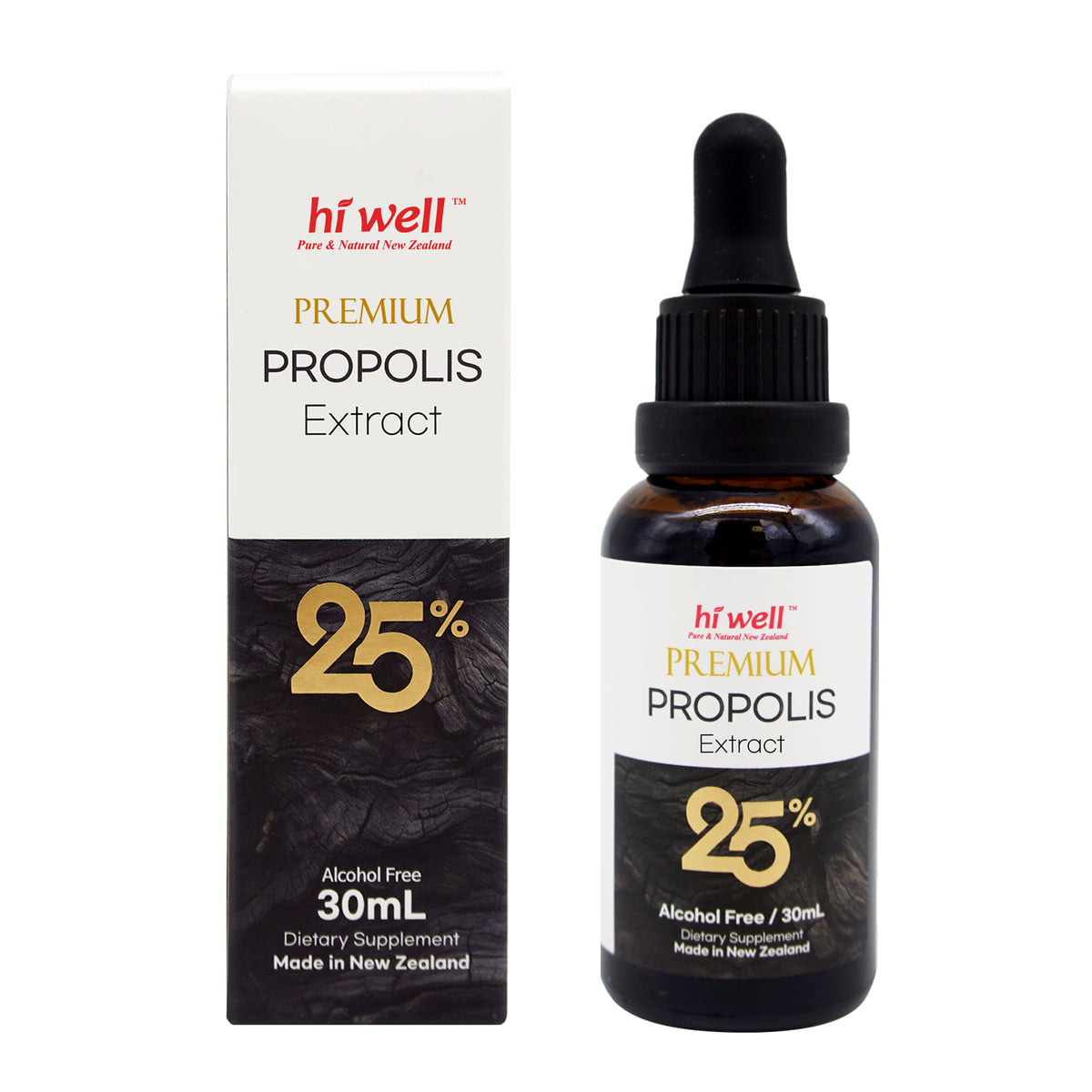 Hi Well Premium Propolis Extract 25% 30ml