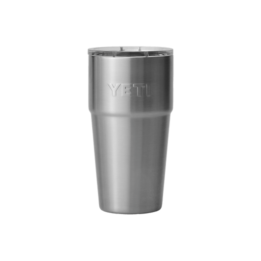 YETI ランブラー スタッカブルカップ 20oz  保冷 保温 591ml -ステンレススチール