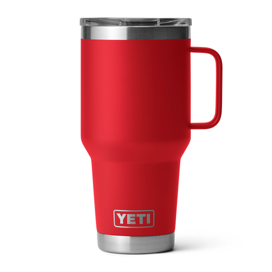 YETI ランブラー 30oz トラベルマグ - レスキューレッド