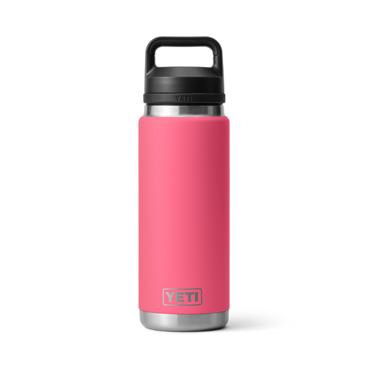 YETI 램블러 보틀 차그캡 포함 769ml 트로피컬 핑크