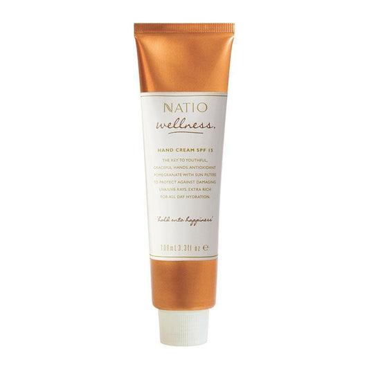 Natio Wellness Hand Cream SPF 15+ 100ml