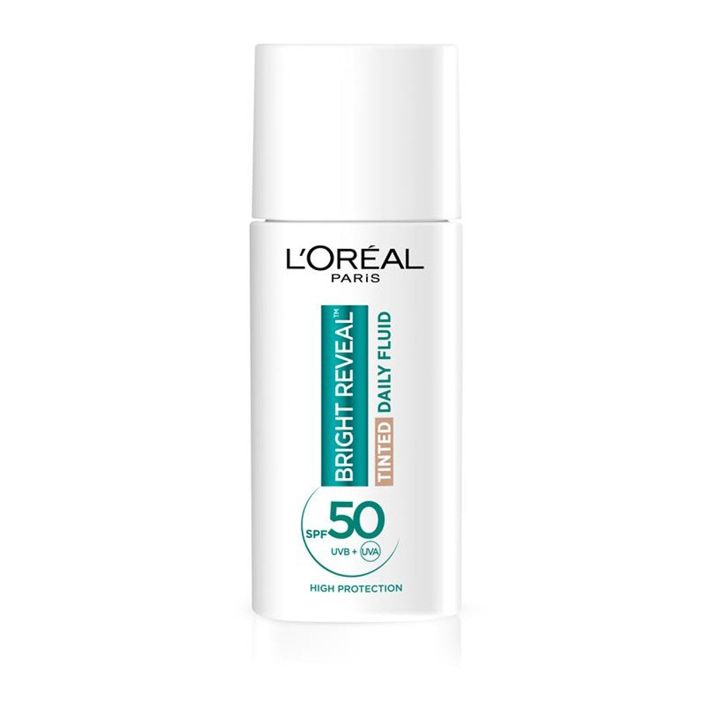 L'Oreal Paris Revitalift Bright Reveal Tinted SPF50 Fluid Medium 50ml