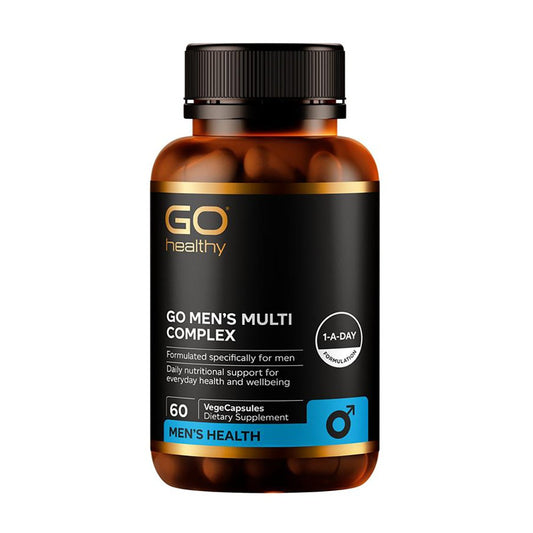 GO Men's Multi Advanced - Daily Vitality Formula (60 VegeCapsules)