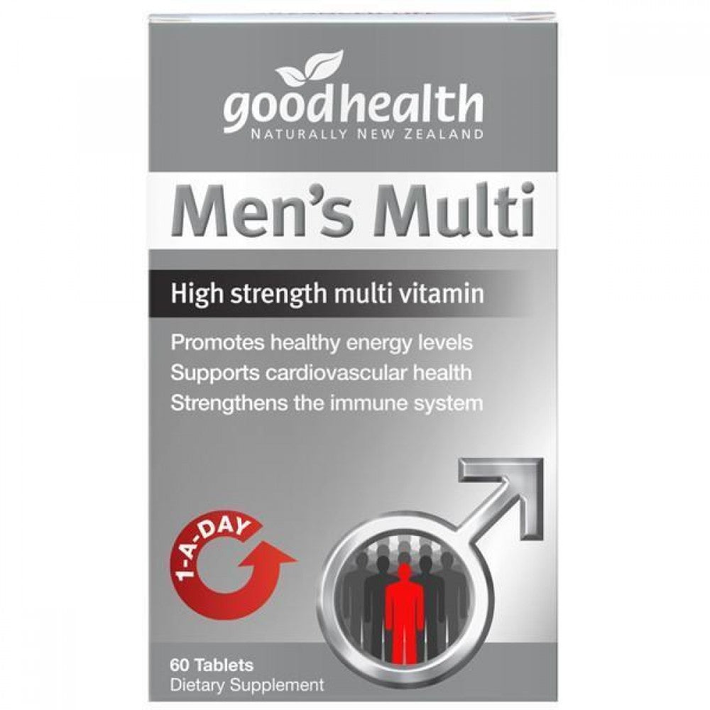 Men's Multi 60 Tablets - Daily Vitality & Wellness