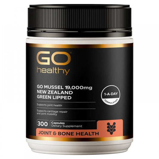 Green Lipped Mussel 19000mg (300 Capsules) - Joint Mobility Support