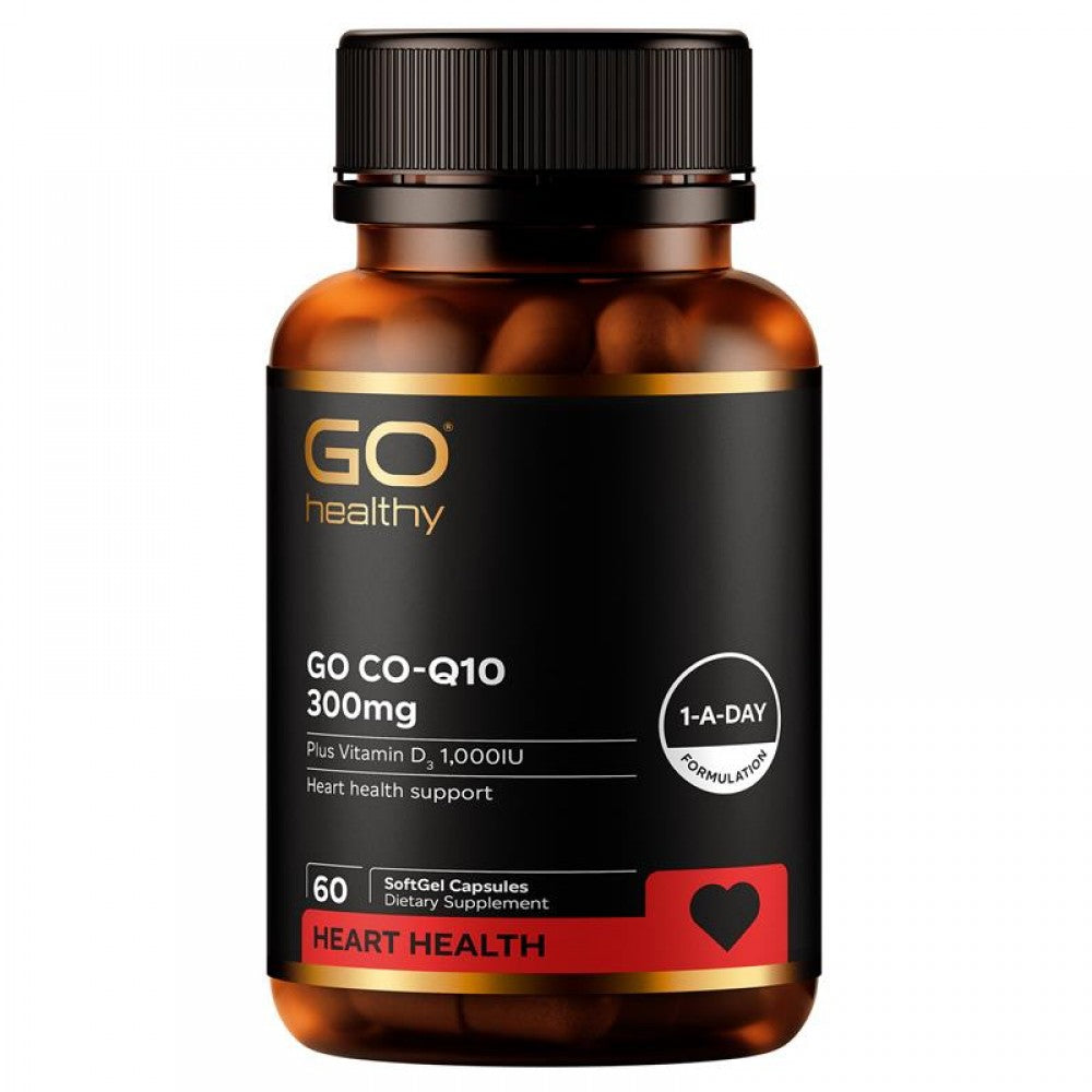 CoQ10 300mg - Cellular Energy & Heart Support (60 Capsules)