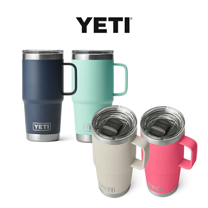 YETI Rambler 20 oz Travel Mug - Navy