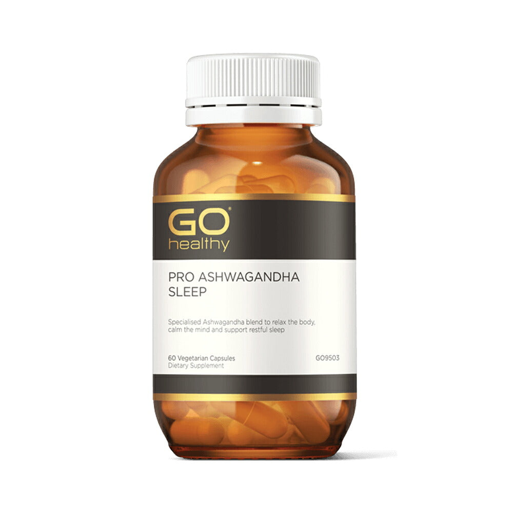 GO Healthy Pro Ashwagandha Sleep 60 Vege Capsules