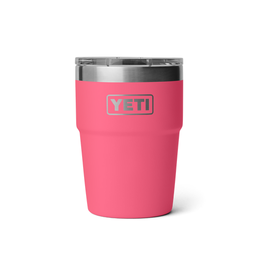 YETI ランブラー スタッカブルカ ップ マグスライダー 保冷 保温 16oz (473ml) - トロピカルピンク